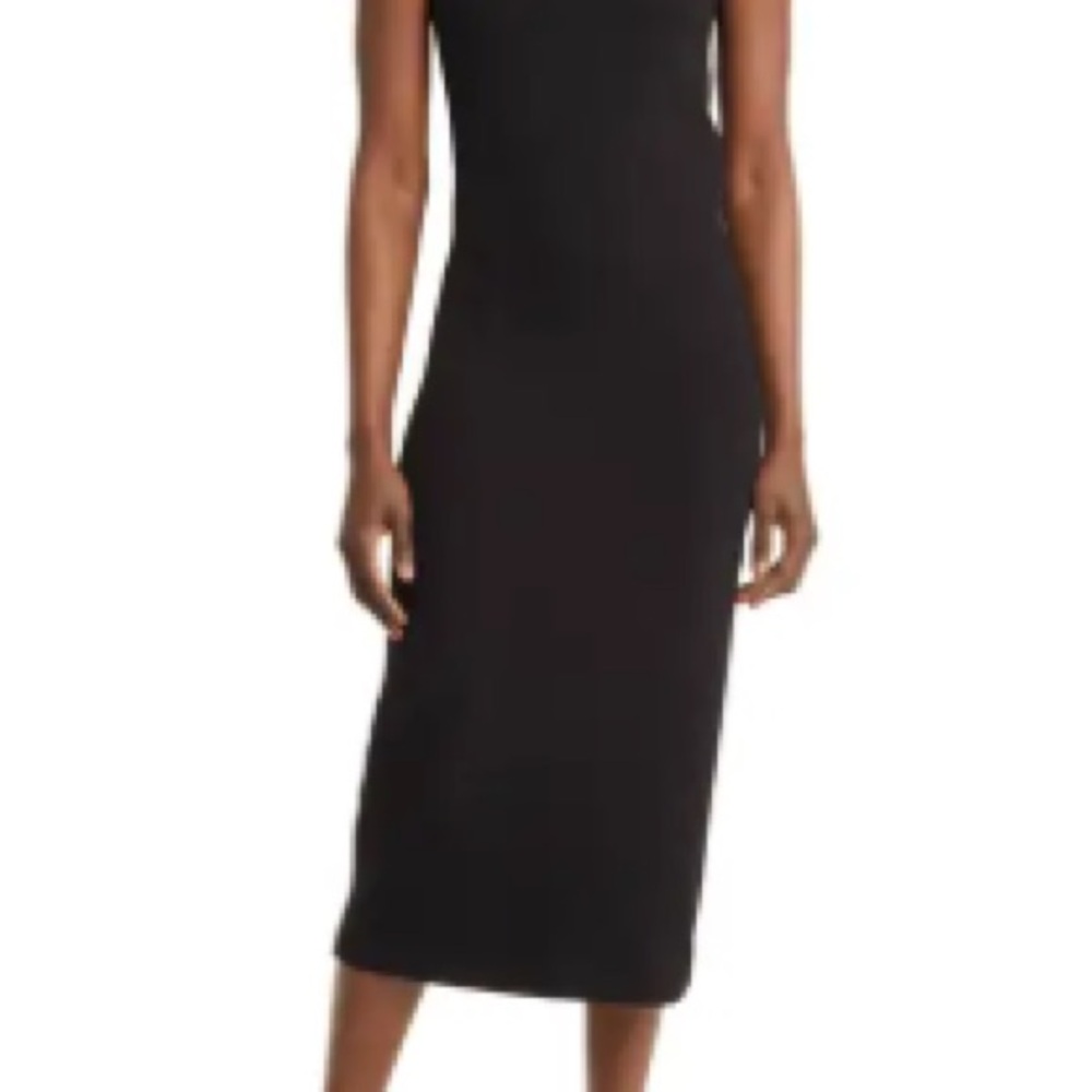 Irina One-Shoulder Ponte Knit Dress